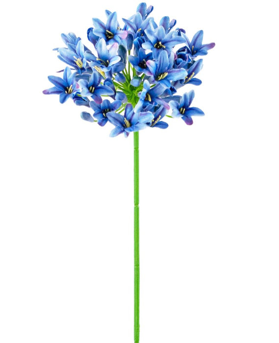 Kunstig Blå Agapanthus