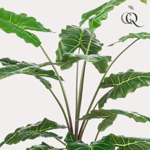 Alocasia Kunstig Plante - H150Cm, Ø12Cm