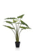 Alocasia Kunstig Plante - H90Cm, Ø14Cm