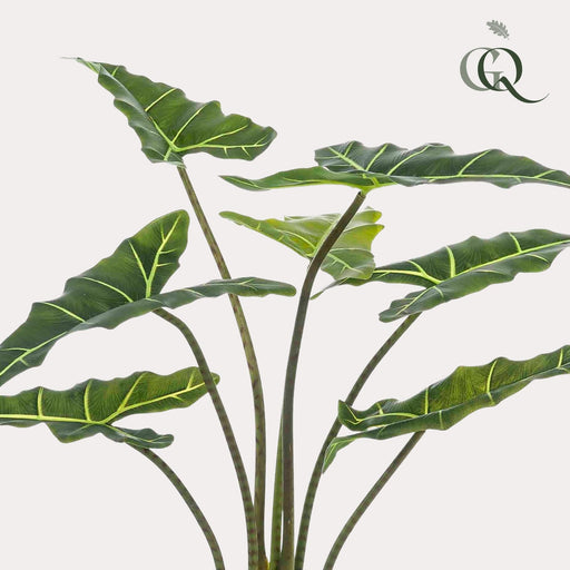 Alocasia Kunstig Plante - H90Cm, Ø14Cm