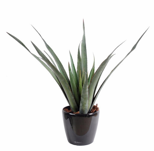 Kunstig Aloe Ferox I Pot For Outdoor 65 Cm