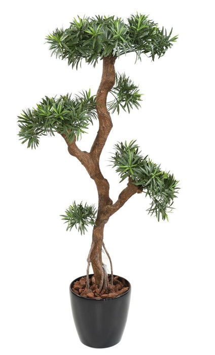 Kunstig Podocarpus Cloud Tree H135Cm For Utendørs