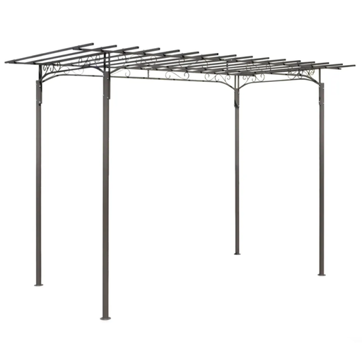 Enkel Iron Pergola Garden Arch