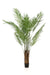 Areca Lutescens Kunstig Plante - H180Cm, Ø17Cm