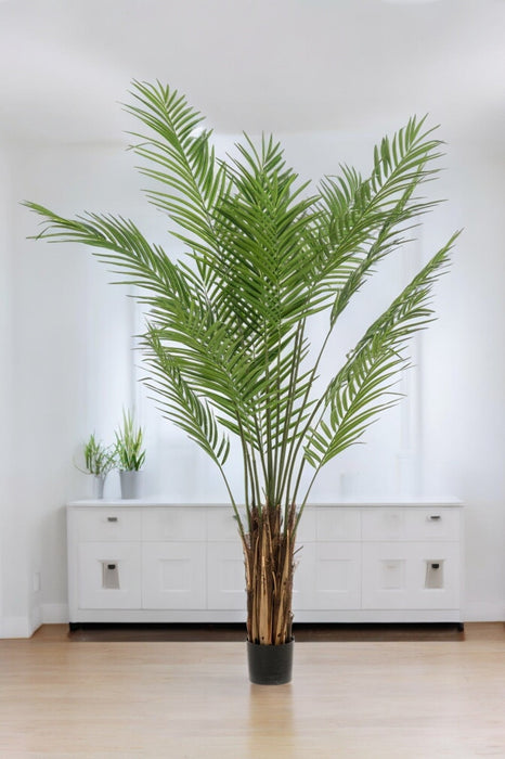 Areca Lutescens Kunstig Plante - H180Cm, Ø17Cm