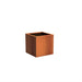 Corten Square Flower Box 100Cm Frostbestandig