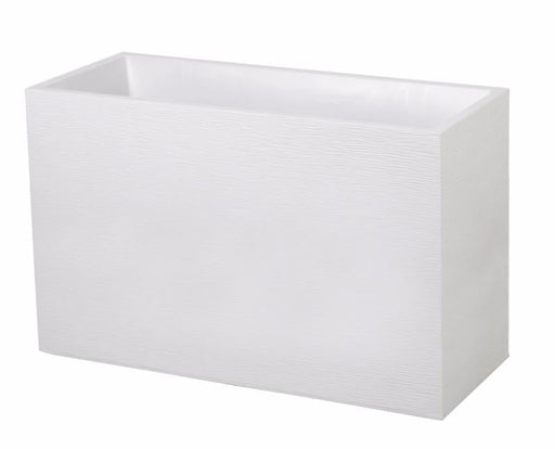 White Graphit Wall Flower Box 99,5 Cm Eda Platiques