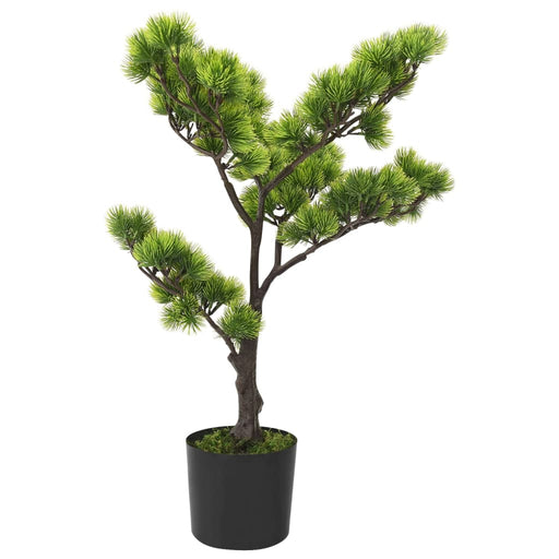 Kunstig Furu Bonsai Med Potte 60 Cm Grønn