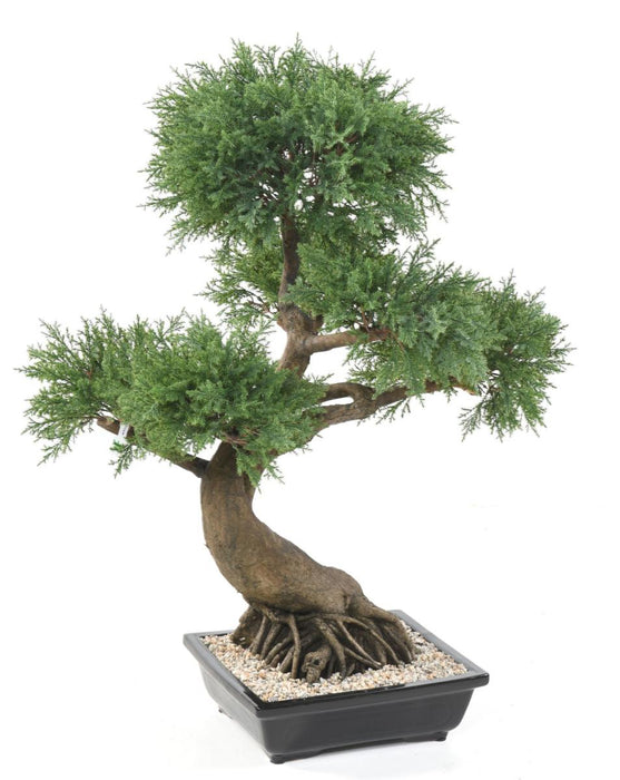 Kunstig Bonsai Juniperus 100 Cm Innendørs Plante