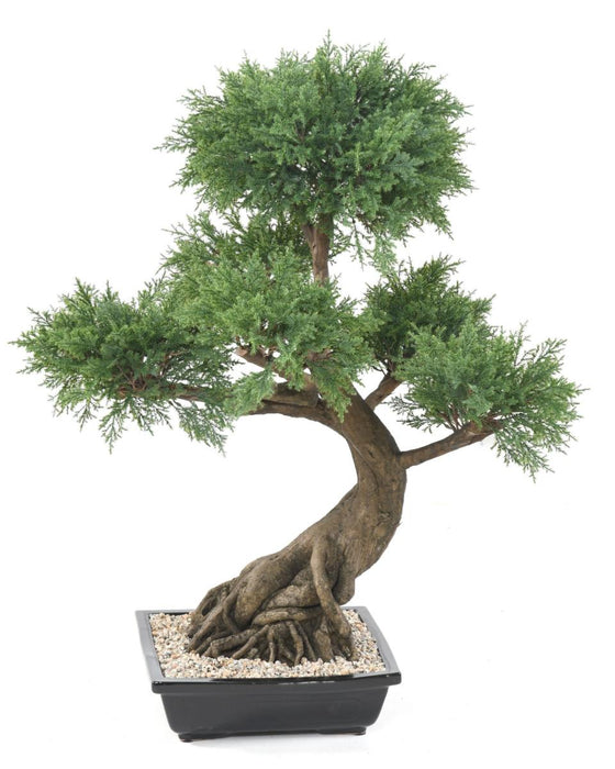 Kunstig Bonsai Juniperus 100 Cm Innendørs Plante