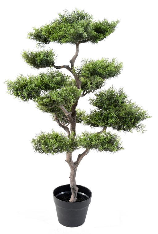 Kunstig Furu Bonsai 95 Cm Syntetisk Plante