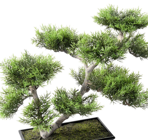 Kunstig Furu Bonsai For Innendørs Og Utendørs 42Cm