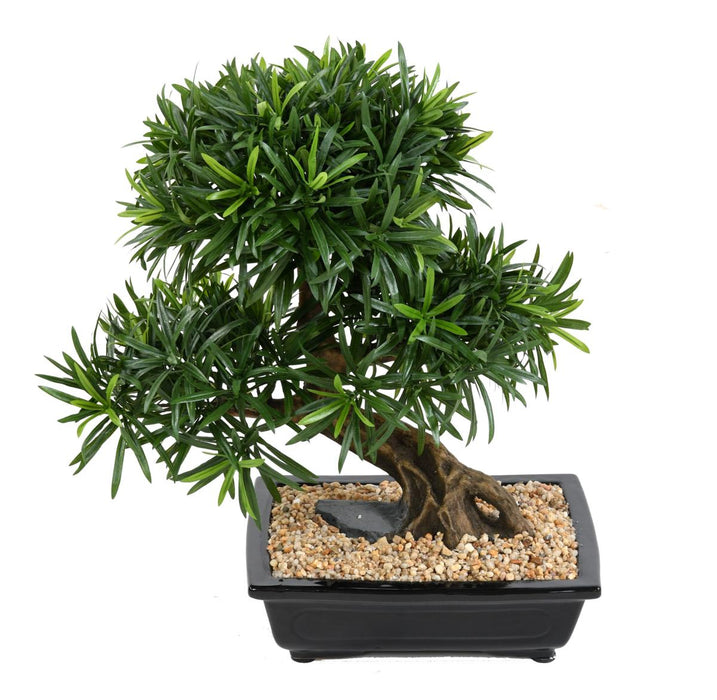 Kunstig Podocarpus Bonsai 50 Cm Kutt