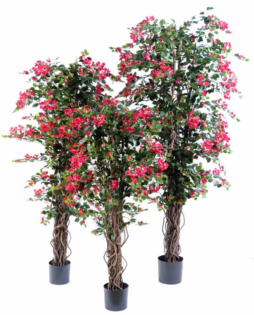 Kunstig Bougainvillea 150 Cm Fuchsia Innendørs Plante