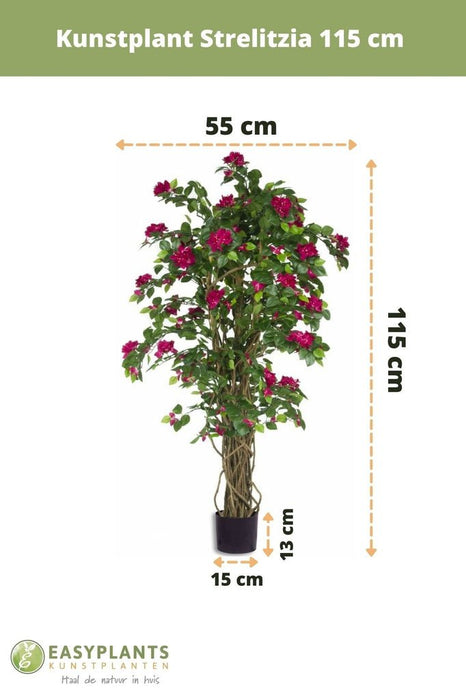 Bougainvillea Liana Fuschia - Kunstig Tre