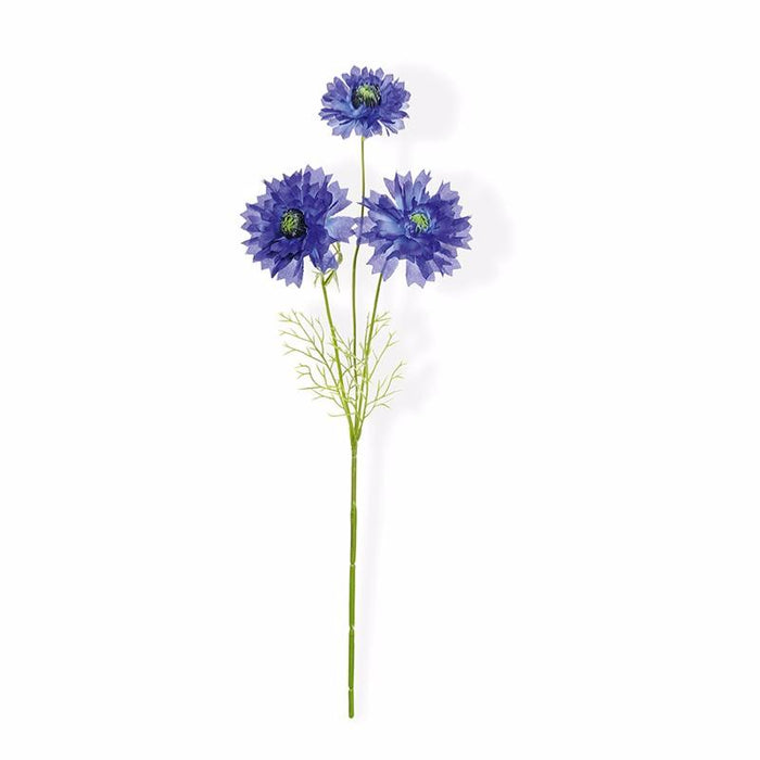 Kunstig Kornblomstbukett 58 Cm Tergalblomster