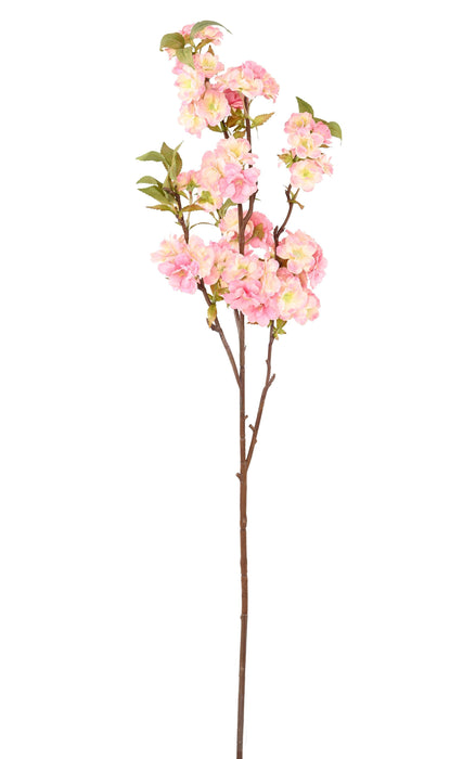 Kunstig Kirsebærgren 57 Rosa Blomster 92Cm