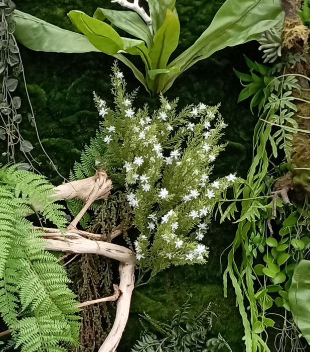 Kunstig Blomstergren 32Cm Hvit