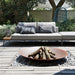 Corten Steel Brazier 80Cm For Hageterrasse