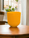 Elho Jazz Yellow Plant Pot - D26 X H24