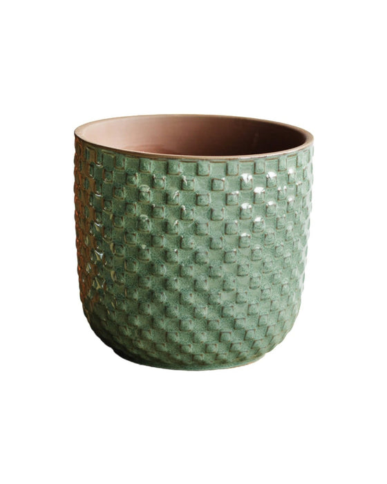 Cache Pot - Green Relief