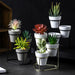 Truo Grey Pidestall Planter