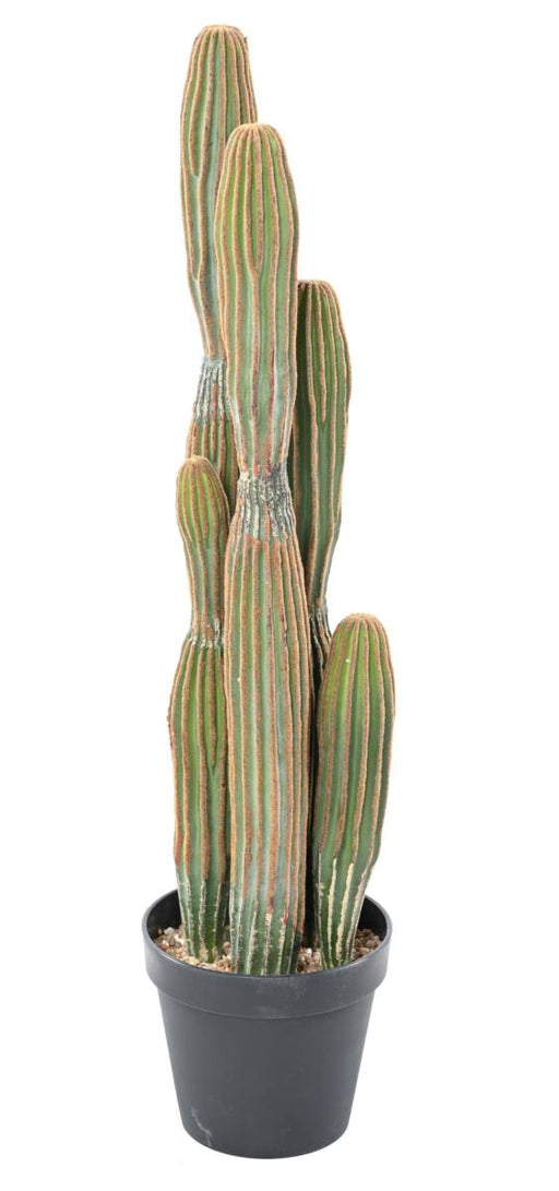 Artificial Cactus 6 Trunks For Innendørs H.95Cm Grønn