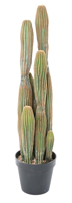 Artificial Cactus 6 Trunks For Innendørs H.95Cm Grønn