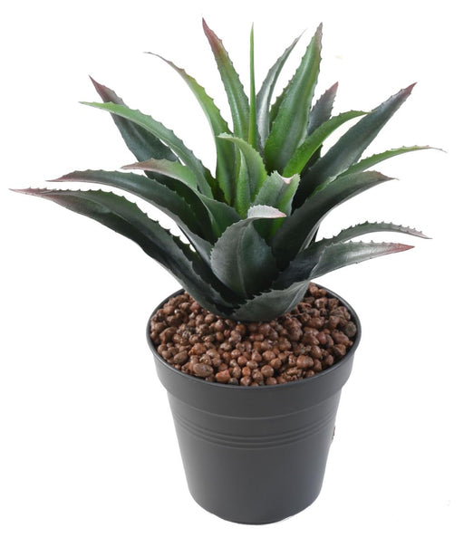 Artificial Cactus Furcraea 21 Blader 25Cm Grønn