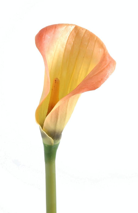 Kunstig Calla Lily 90 Cm Rosa Oransje Dekor