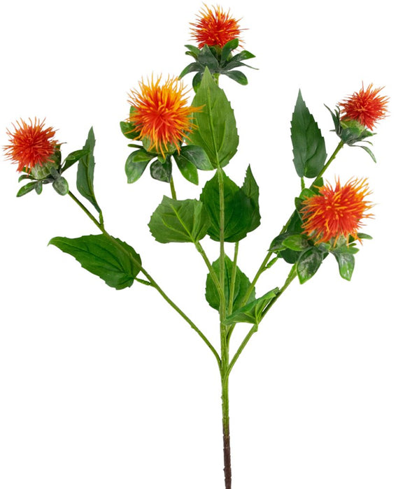 Artificial Dyers' Thistle Orange