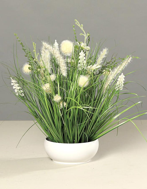 Kunstig Blomsteroppsats Keramisk Eng 40Cm