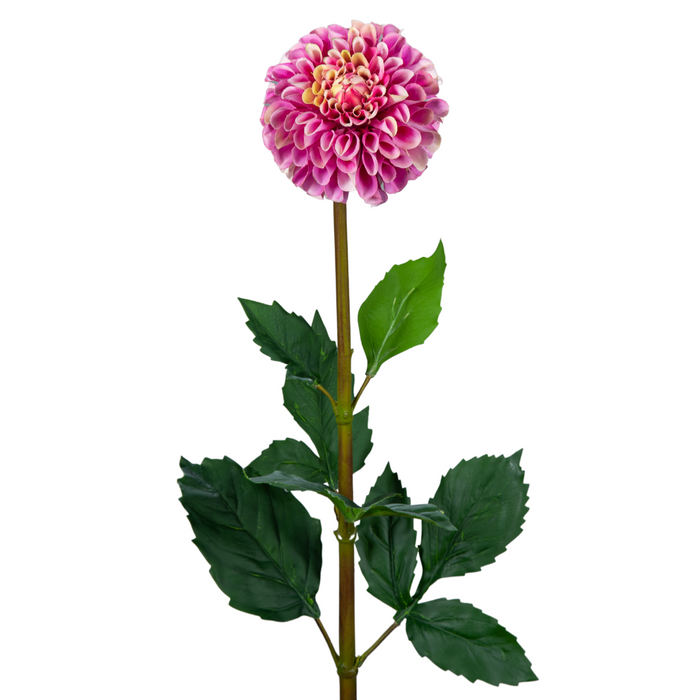 Kunstig Dahlia-Stilk 96 Cm Lilla Dekorative Blomster