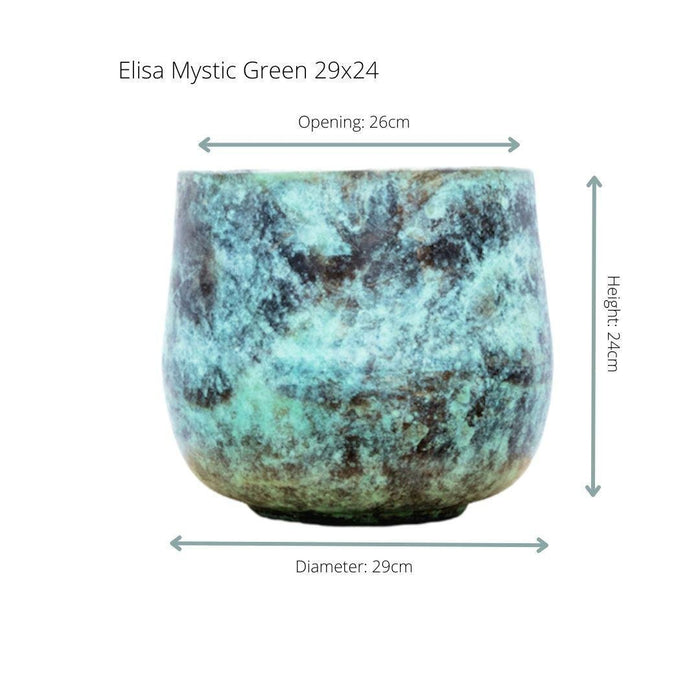 Elisa Mystic Grønn - D29 X H24 - 29X24