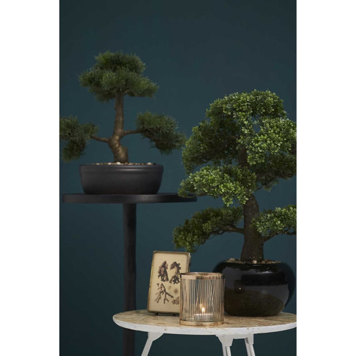 Emerald Green Artificial Cedar Bonsai 32 Cm