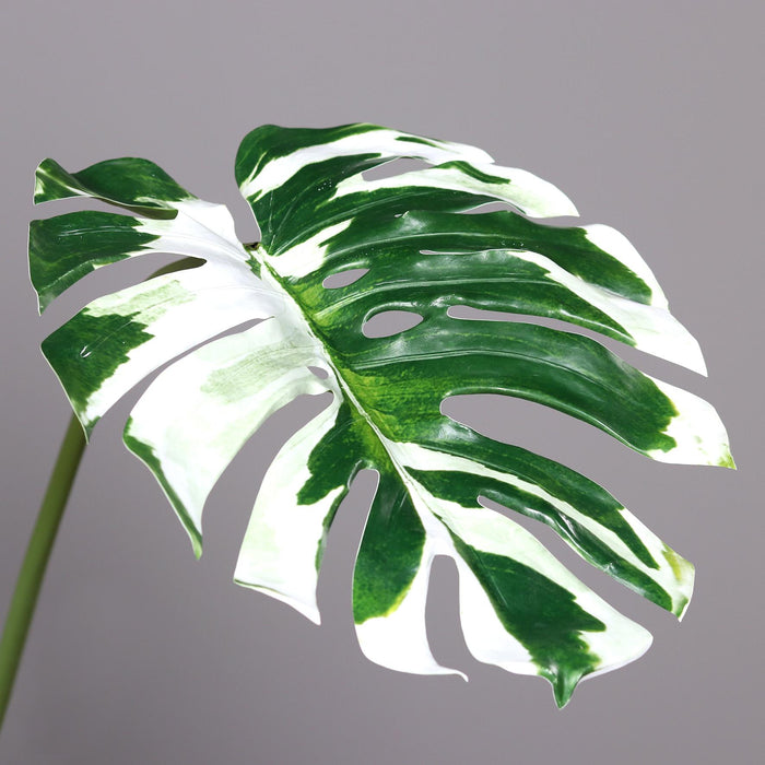 Kunstig Monstera Blad 110 Cm Spraglete