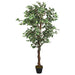 Kunstig Ficus 1008 Blader 180 Cm Grønn