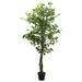 Kunstig Ficus 630 Blader 120 Cm Grønn