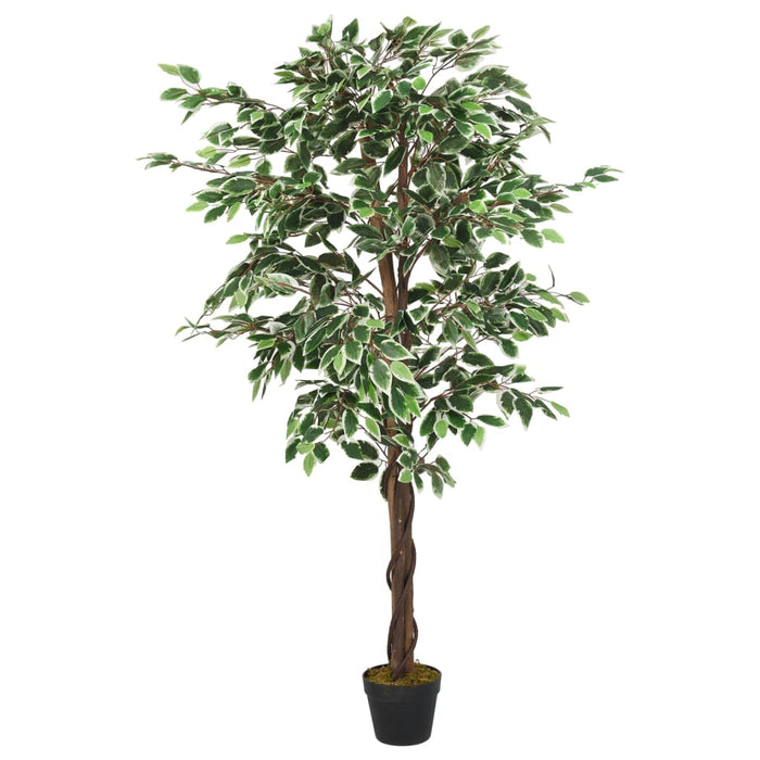 Kunstig Ficus 756 Blader 150 Cm Grønn