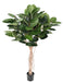 Kunstig Ficus Elastica For Interiørdekorasjon 160Cm