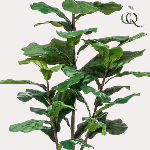 Ficus Lyrata Kunstig Plante H125Cm, Ø14Cm