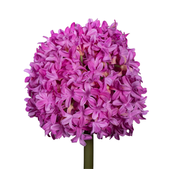 Kunstig Blomst Allium Fuchsia 79 Cm Hvitløksstengel