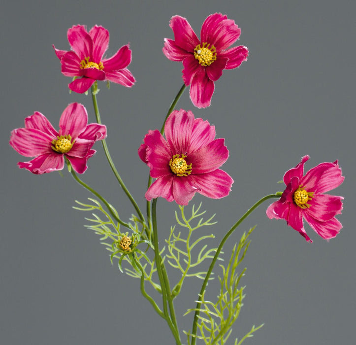 Kunstig Blomst Cosmos Fuchsia 67 Cm Blomsterdekorasjon