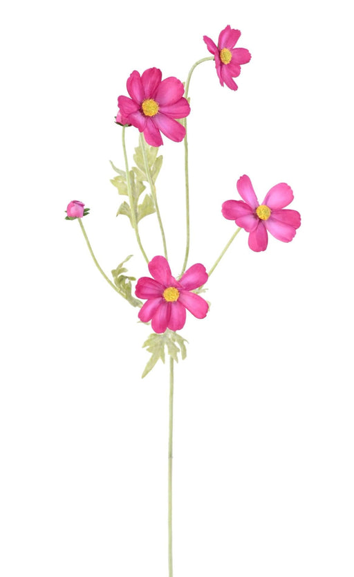 Kunstig Blomst Cosmos Fuchsia H.62Cm For Bukett