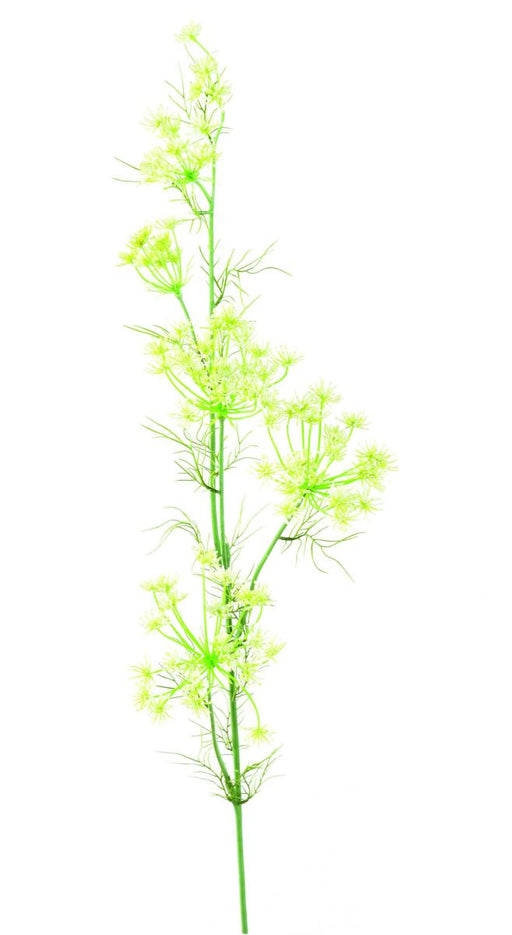 Kunstig Blomst Daucus Carota 120Cm Hvit For Innendørs