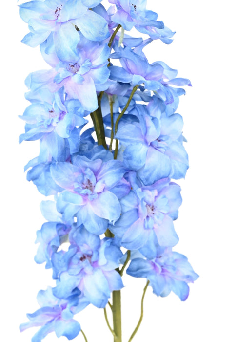 Kunstig Blomst Delphinium Blå 100Cm Til Dekorasjon