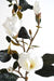 Kunstig Blomst Magnolia 100Cm Hvit 2 Blomster 2 Knopper