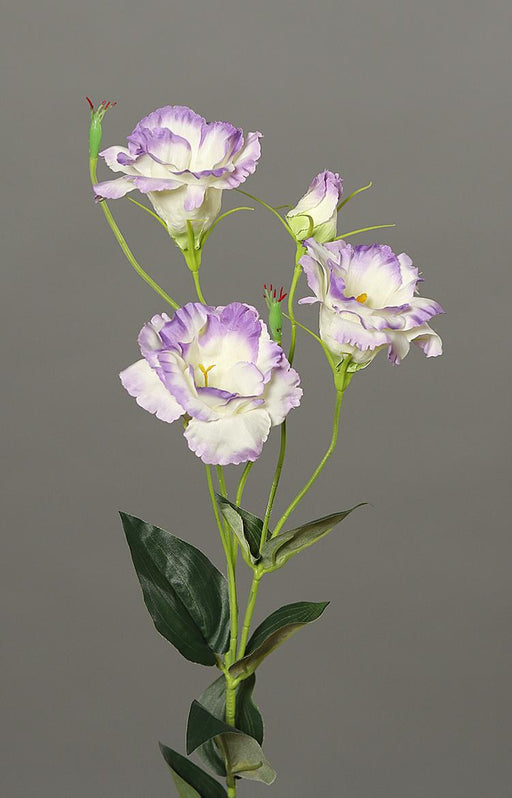 Kunstig Lisianthus Blomster Lavendel 83Cm