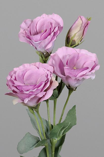 Kunstig Lisianthus Blomst Mørk Rosa 50 Cm