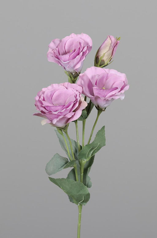 Kunstig Lisianthus Blomst Mørk Rosa 50 Cm